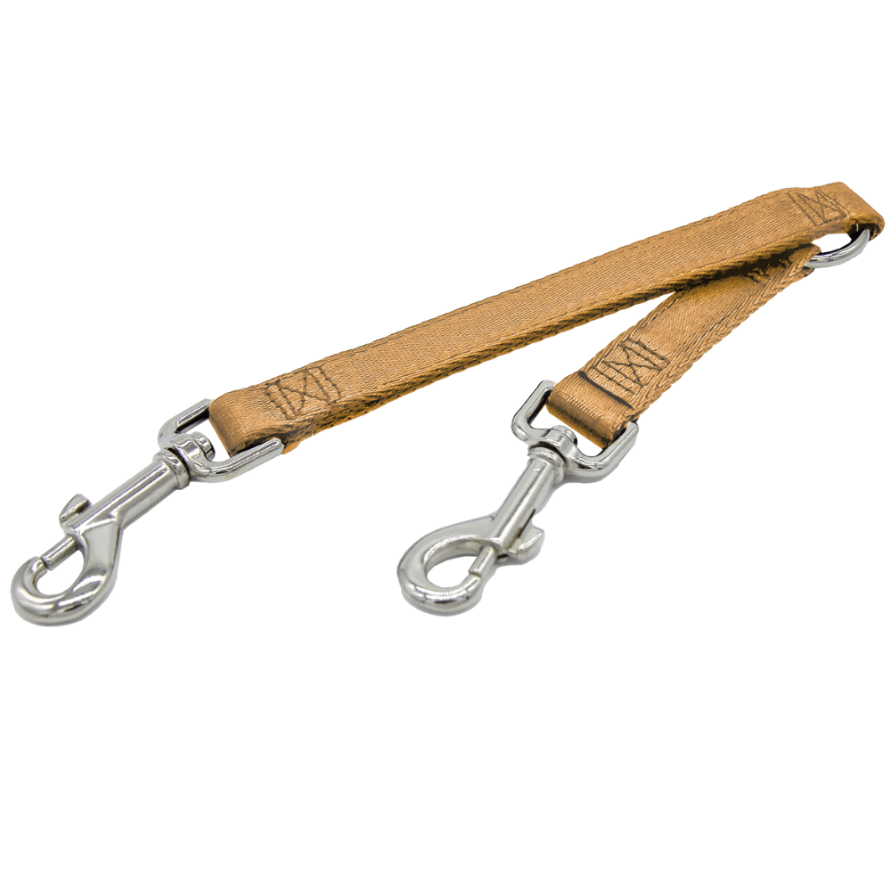 Sicherungskoppel gold für Hunde von StyleSnout