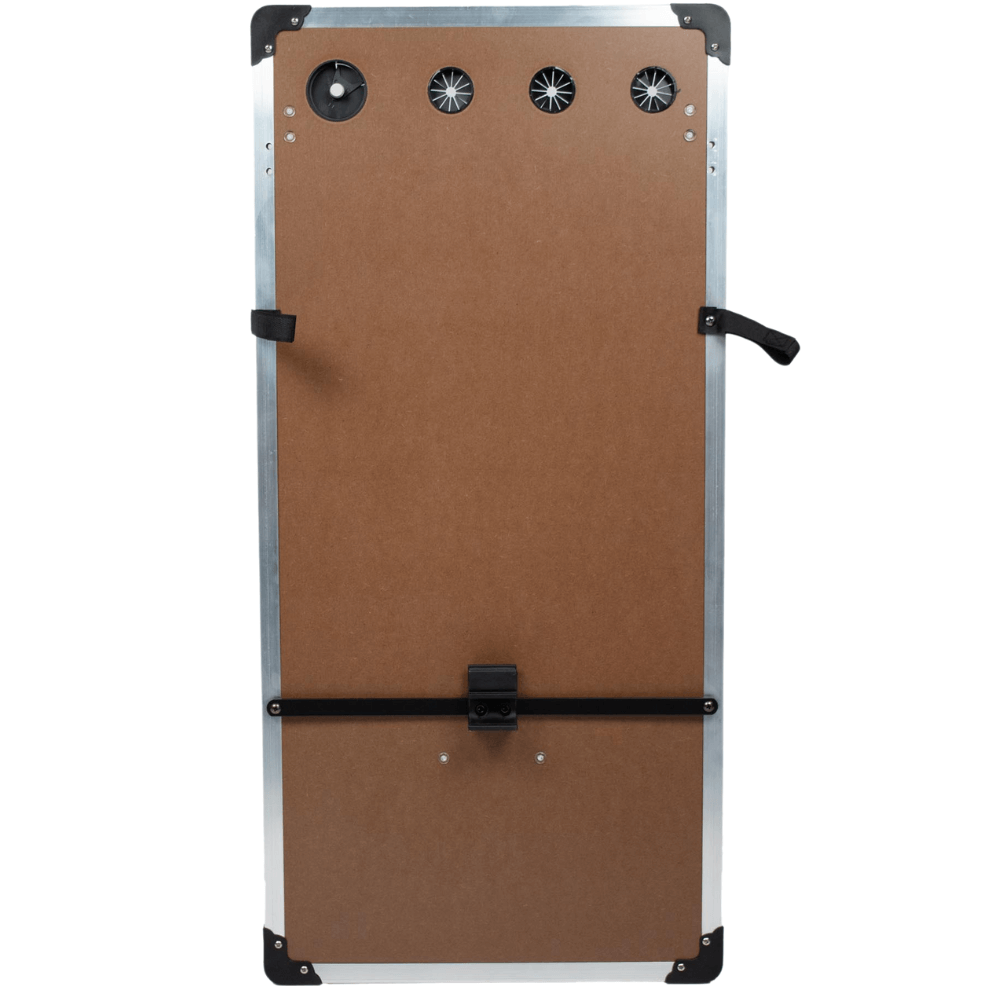 Rückseite vom Trimmtisch-Aufsatz