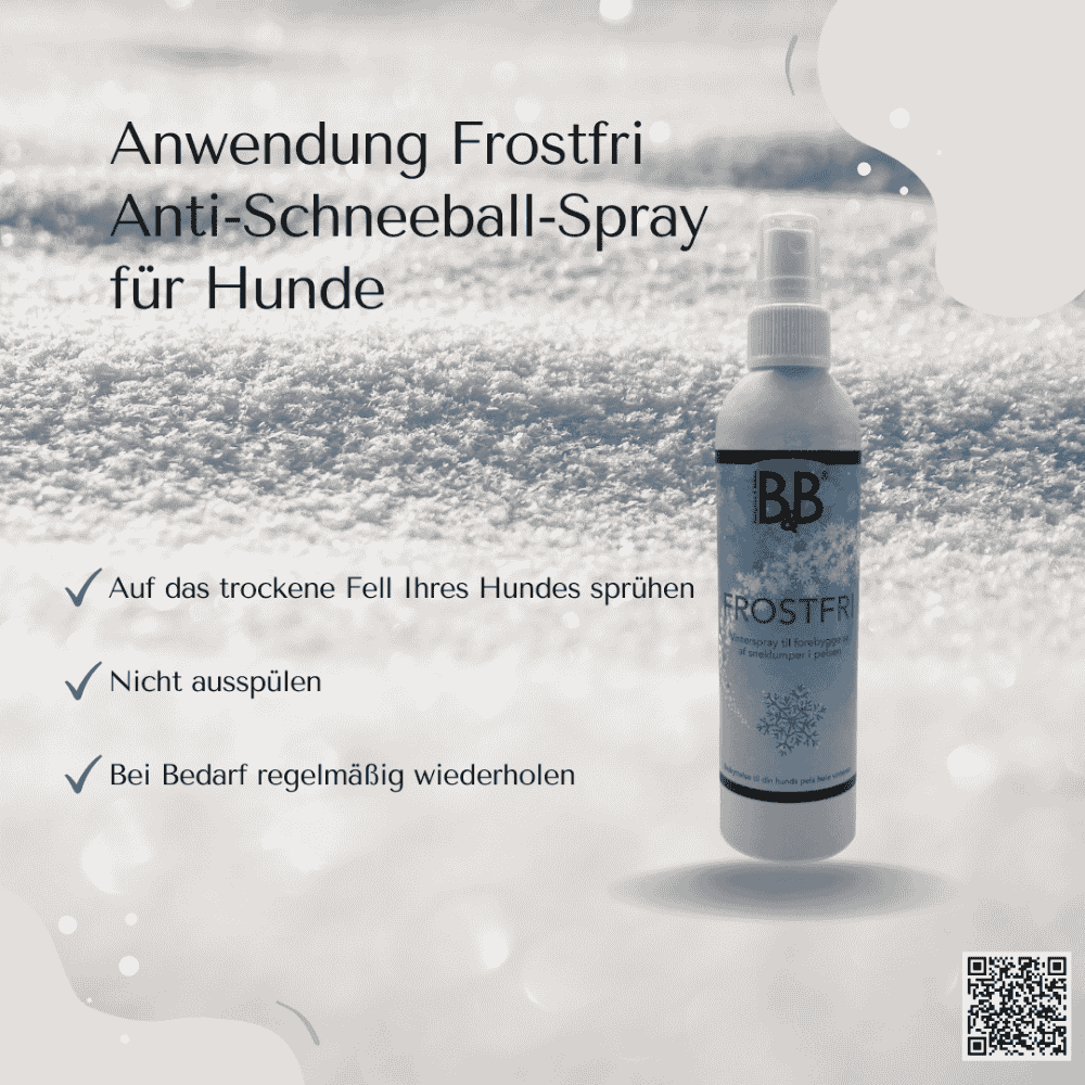 Anti-Schneeball-Spray Frostfri Anwendung