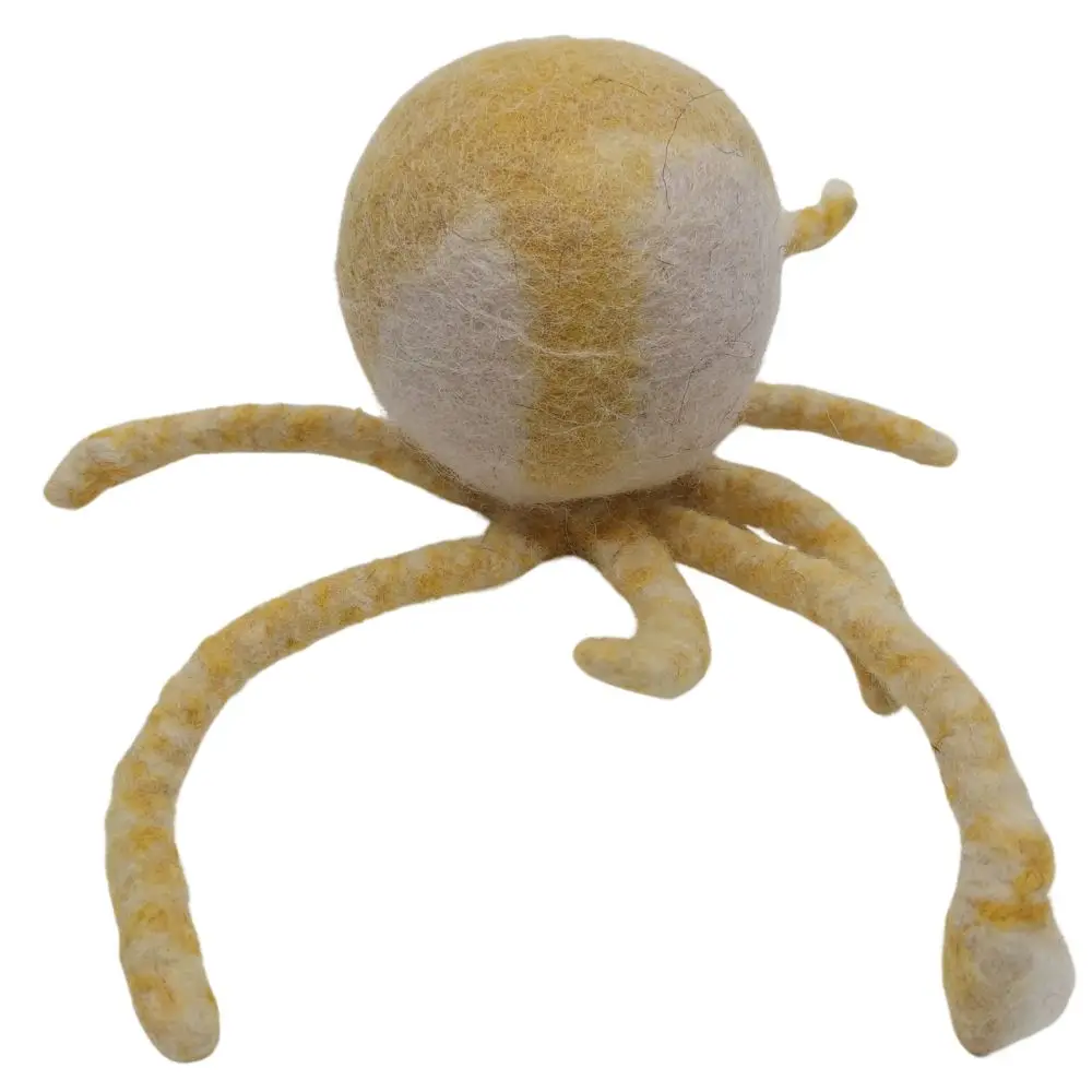 Nachhaltiges Hundespielzeug Oktopus gelb - Nahansicht