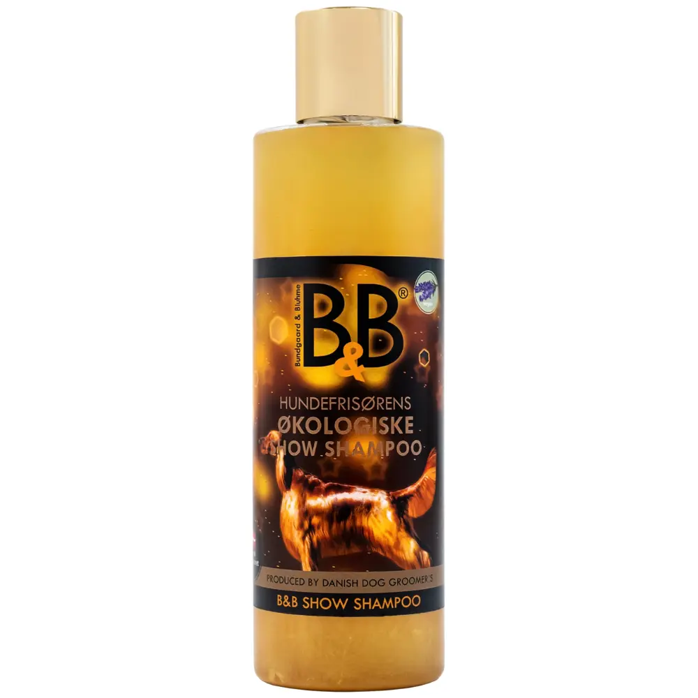 Hundeshampoo Show Shampoo von B&B 250 ml für mehr Fellglanz